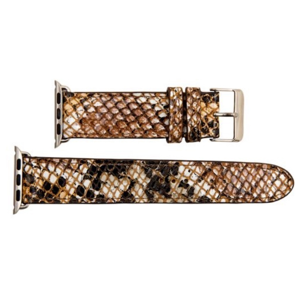 Genuine leather Apple Watch bands, snakeskin, hairon, plain leather and more - Picture 2 of 14